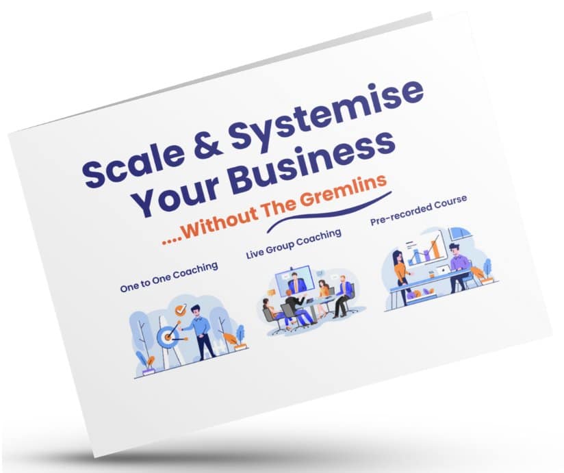 Scale & Systemise your business book by Business Growth Made Easy