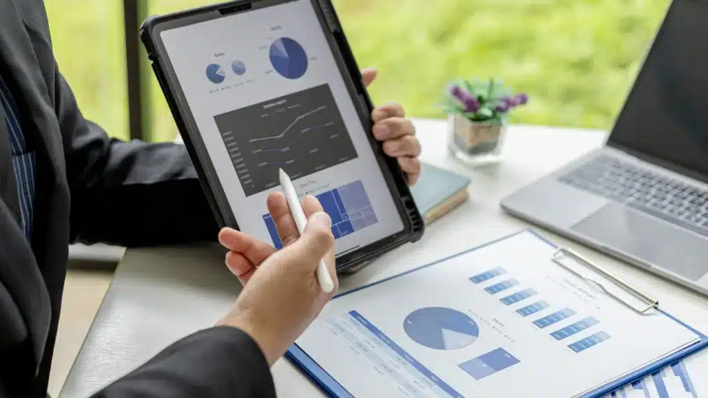 Graph showing ROI improvement through value-based selling in B2B sales.